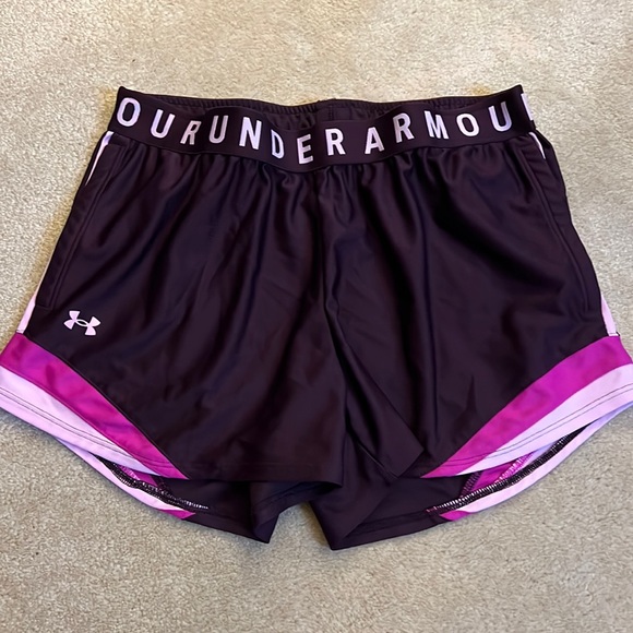 Under armour plum shorts- medium - Picture 1 of 1
